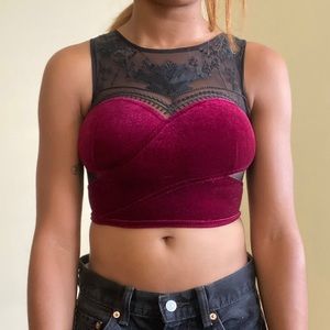 Urban Outfitters Staring at Stars Crop Top